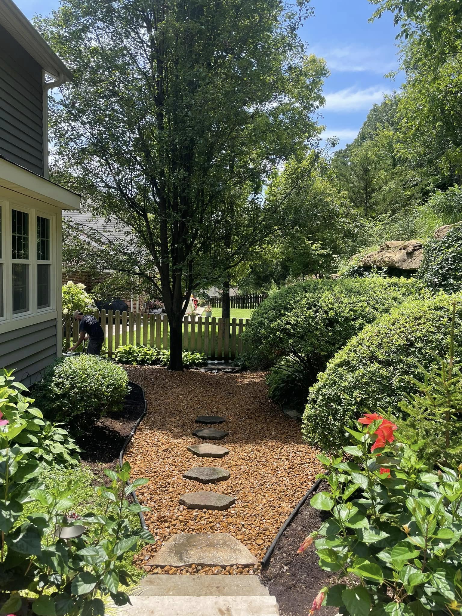 Landscape refresh service